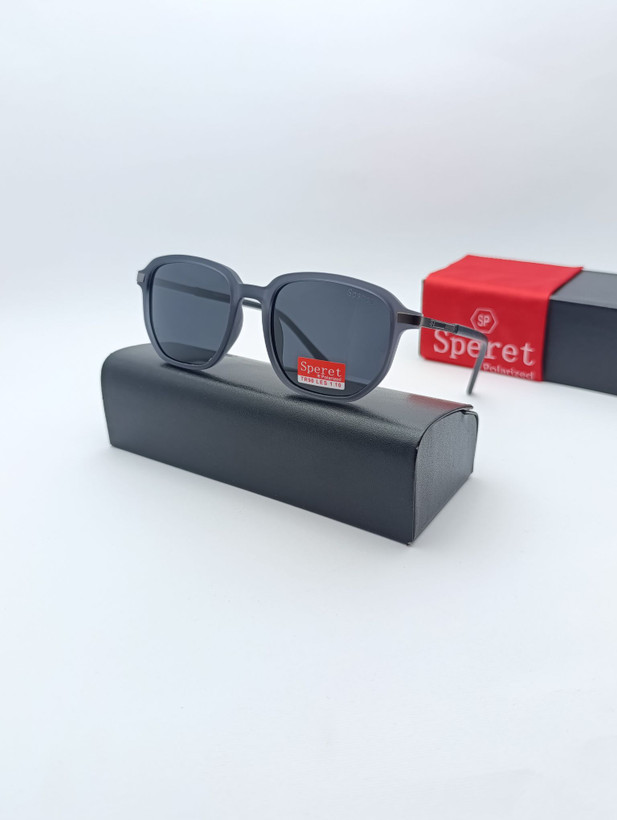 عینک آفتابی مردانه اسپرت Speret مدل TR6803 رنگ خاکستری با فریم TR90 و عدسی پلاریزه